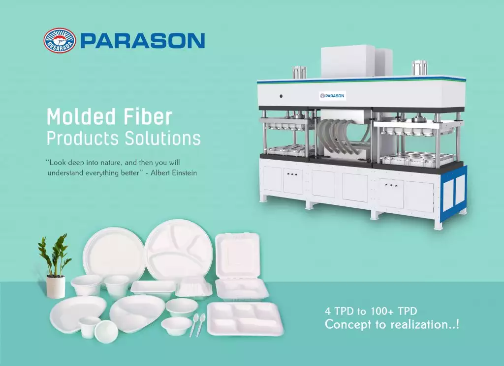 molded fiber product solutions for paper industry